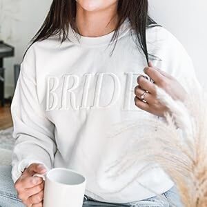 Bride Crewneck Sweatshirt - White